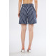 Pasaklı Giyim Kadın Gabardin Mini Şort Lacivert
