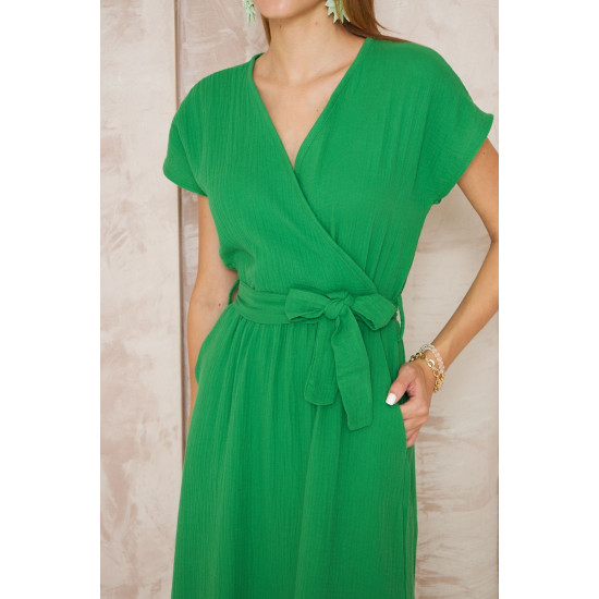 Pasaklı Giyim Kadın %100 Pamuk Müslin Elbise Benetton