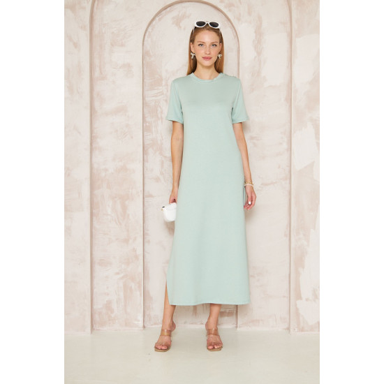 Pasaklı Giyim Kadın Omzu Düğmeli Mint