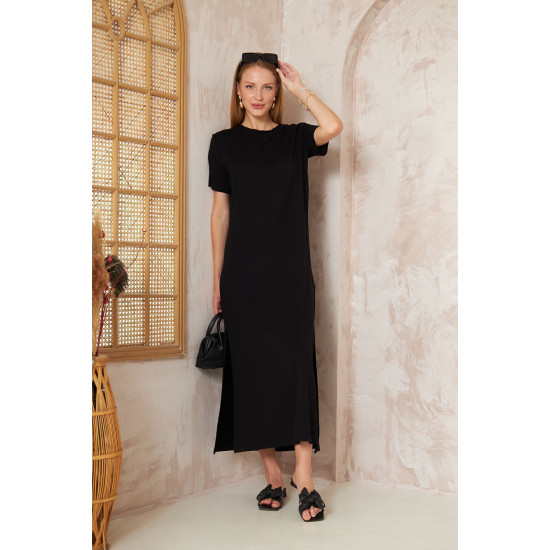 Pasaklı Giyim Kadın Omzu Düğmeli Siyah