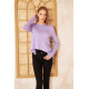 Pasaklı Giyim Kadın Parmak Geçirmeli Yoga Bluz Lila