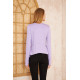 Pasaklı Giyim Kadın Parmak Geçirmeli Yoga Bluz Lila