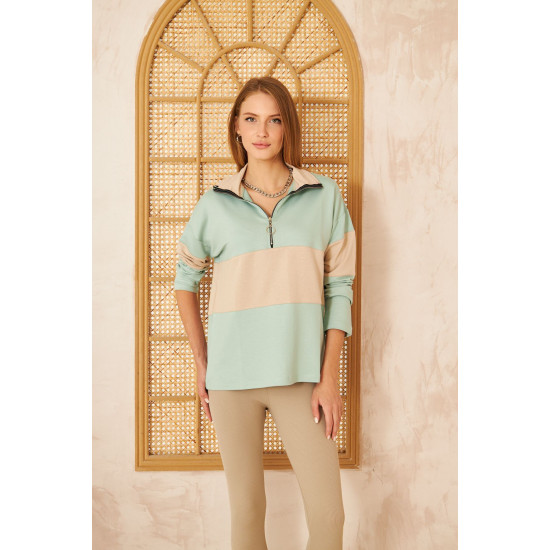 Pasaklı Giyim Kadın Sweatshirt Mint