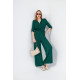 Pasaklı Giyim Kadın Viskon Tulum Zümrüt