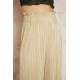 Pasaklı Giyim Bürümcük Örme Pantolon Sarı