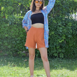 Pasaklı Giyim Kadın Şort 2891242 Kiremit