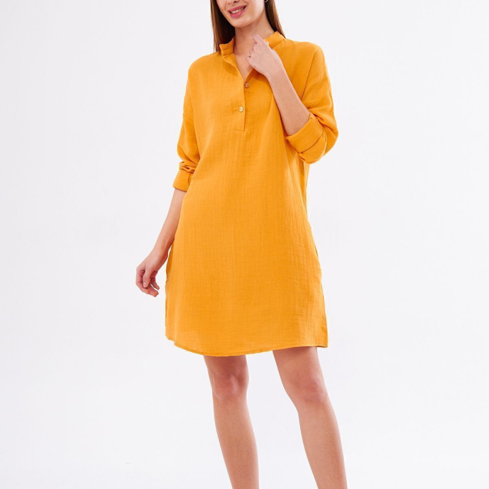 Pasaklı Giyim Kadın Müslin Tunik Gömlek 3520340 Hardal
