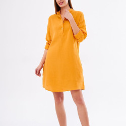 Pasaklı Giyim Kadın Müslin Tunik Gömlek 3520340 Hardal