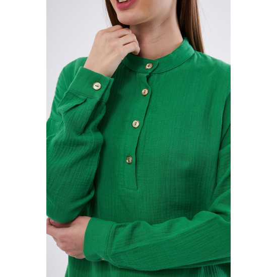 Pasaklı Giyim Kadın Müslin Tunik Gömlek Benetton