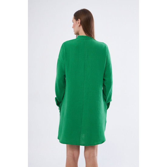 Pasaklı Giyim Kadın Müslin Tunik Gömlek Benetton