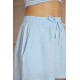 Pasaklı Giyim Kadın Müslin %100 Pamuk Beli Lastikli Şort Bebemavi