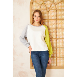 Pasaklı Giyim Kadın Sweatshirt 3472230 Beyaz