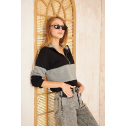 Pasaklı Giyim Kadın Sweatshirt 3471242 Gri