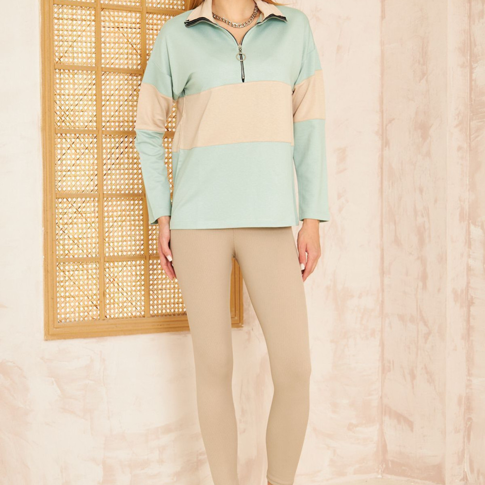 Pasaklı Giyim Kadın Sweatshirt 3471242 Mint