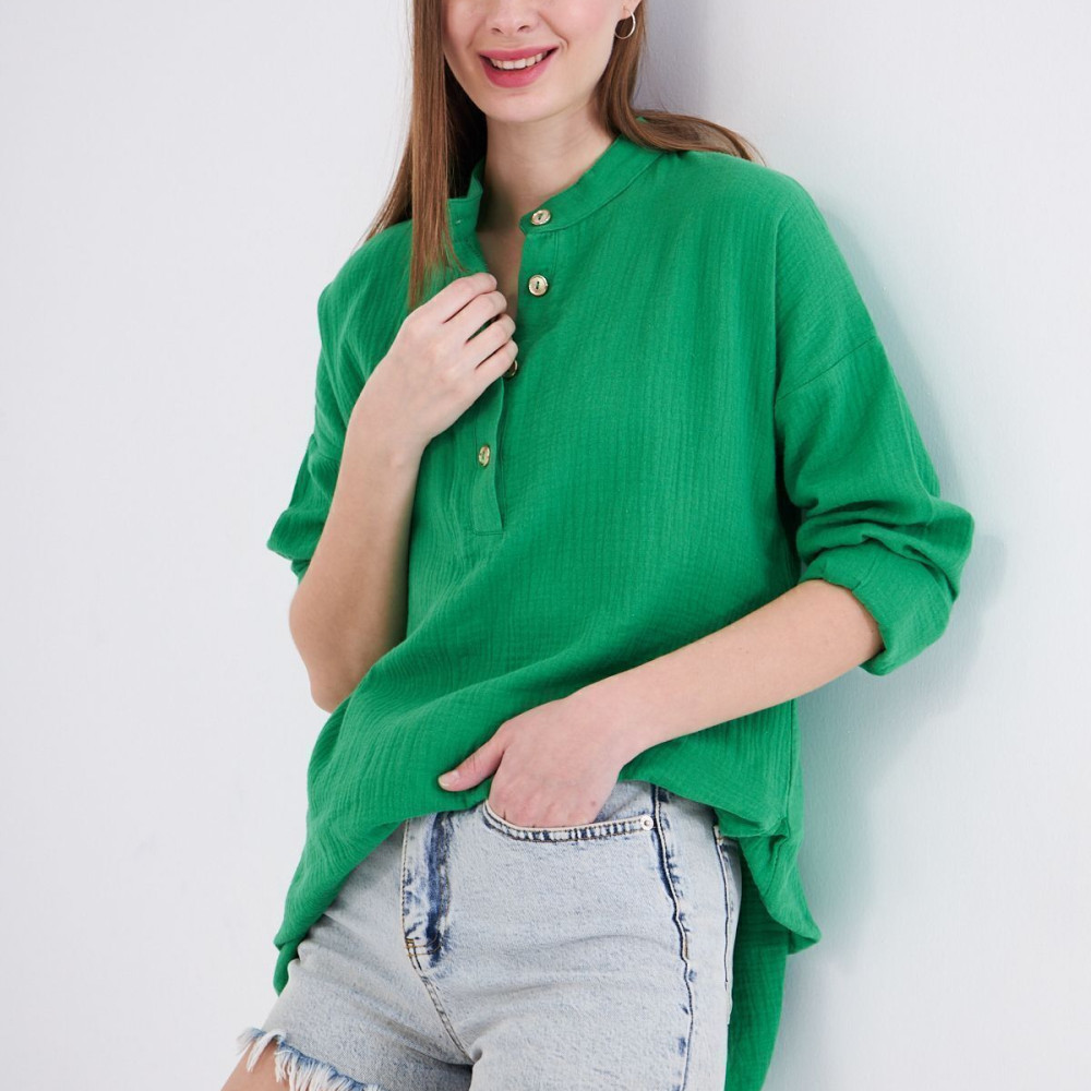 Pasaklı Giyim Kadın Müslin Tunik Gömlek 3520340 Benetton