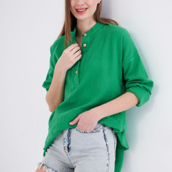 Pasaklı Giyim Kadın Müslin Tunik Gömlek 3520340 Benetton