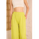 Pasaklı Giyim Kadın Viskon Pantolon-Eşorfman Altı Yağ Yeşili