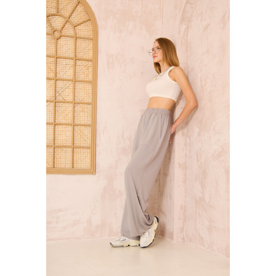 Pasaklı Giyim Kadın Viskon Pantolon-Eşorfman Altı Gri