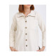 Pasaklı Giyim Kadın Yün Gömlek Ekru