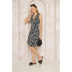 Pasaklı Giyim Kadın A Kesim Rahat Elbise 3631231 Siyahpembe