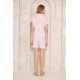 Pasaklı Giyim Kadın Gömlek-Şort Alt Üst Takım Pembe