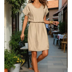 Pasaklı Giyim Kadın Elbise 2874286 Bej