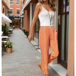 Pasaklı Giyim Kadın Duble Paça Pantolon 3277187 Kiremit
