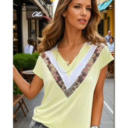 Pasaklı Giyim Kadın Premium Tişört 3247180 Sarı