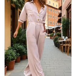 Pasaklı Giyim Kadın Kupra Tulum 3360506 Taş