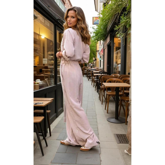 Pasaklı Giyim Kadın Kupra Tulum Taş