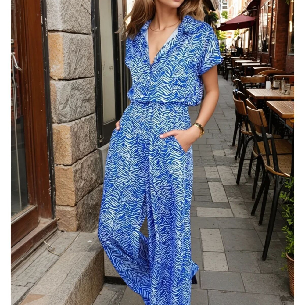 Pasaklı Giyim Kadın Beli Lastikli Saten Tulum  3235451 Saks