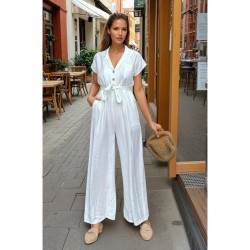 Pasaklı Giyim Kadın Tulum 3405430 Beyaz