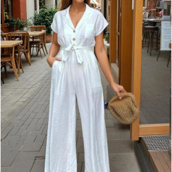 Pasaklı Giyim Kadın Tulum 3405430 Beyaz