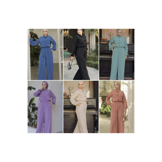 Pasaklı Giyim Kadın Kupra Tulum Mint