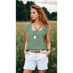 Pasaklı Giyim Kadın Kalın Askılı Bluz 2911275 Haki