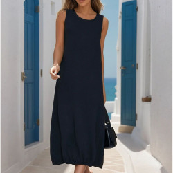 Pasaklı Giyim Kadın Eteği Lastikli Aerobin  Yazlık Elbise 3657286 Siyah