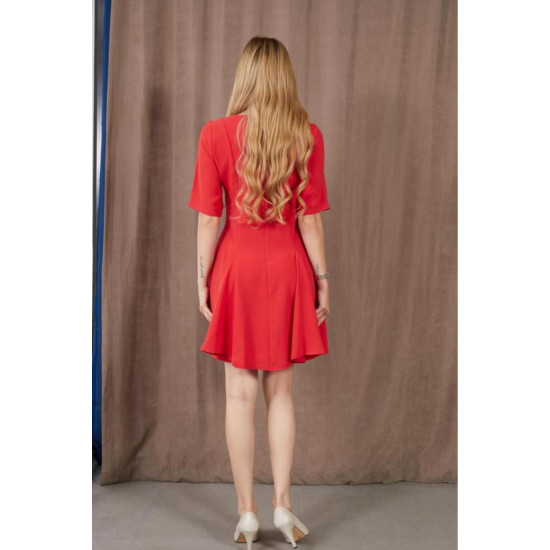 Pasaklı Giyim Kadın Mini Elbise Kırmızı