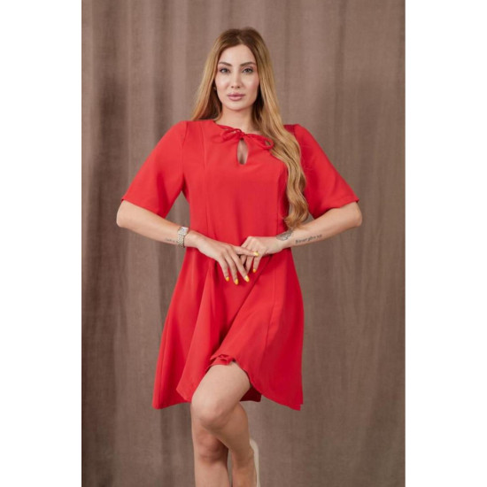 Pasaklı Giyim Kadın Mini Elbise Kırmızı