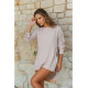 Pasaklı Giyim Kadın Premium Bambu Keten İncili Tunik Taş