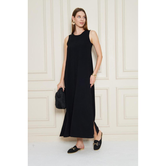 Pasaklı Giyim Kadın Bilek Boy Siyah