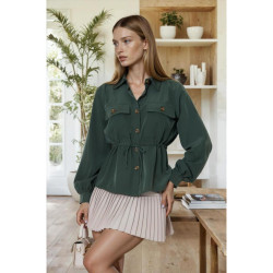 Pasaklı Giyim Kadın Kupra Gömlek 3738308 Haki