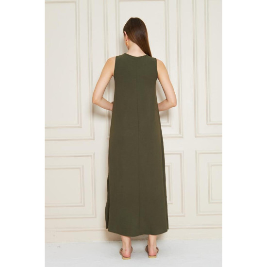 Pasaklı Giyim Kadın Bilek Boy Haki