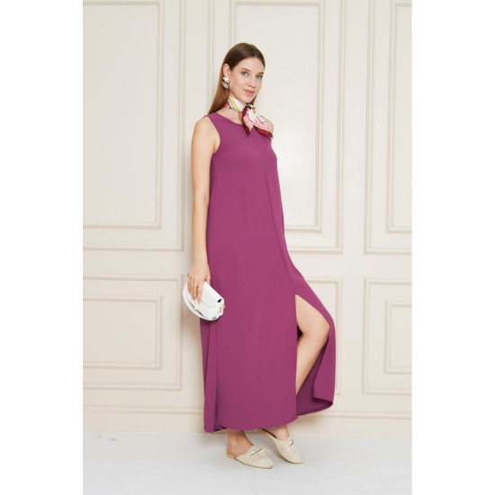 Pasaklı Giyim Kadın Bilek Boy Mor