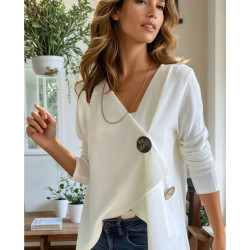 Pasaklı Giyim Kadın Salaş Hırka 3328264 Ekru