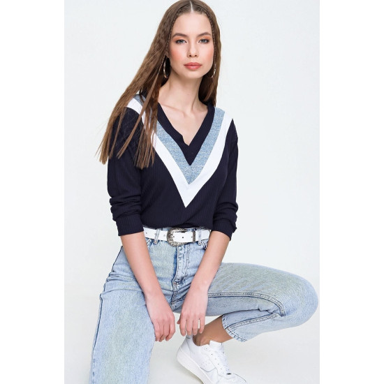 Pasaklı Giyim Yumoş Kazak Siyah