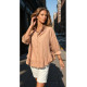 Pasaklı Giyim Kadın %100 Pamuk Gömlek Camel