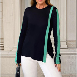 Pasaklı Giyim Kadın Asimetrik Bluz 3586200 Siyah