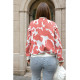 Pasaklı Giyim Kadın Bomber Mont Nar Çiçeği
