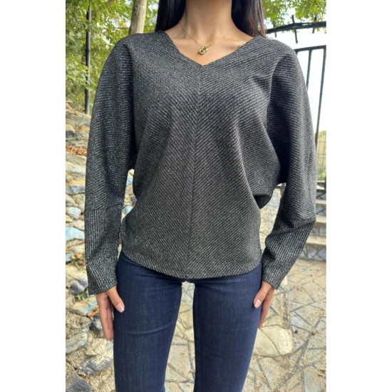 Pasaklı Giyim Kadın Kazak Siyah