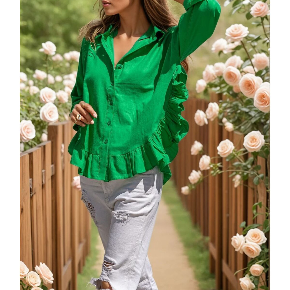 Pasaklı Giyim Kadın %100 Pamuk Gömlek 3570330 Benetton